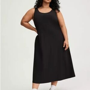 Torrid Black Midi Dress